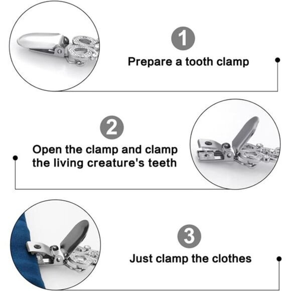 Vintage Sweater Clips Set – Elegant Cardigan, Collar, and Shawl Clasps (3-Pack) - Picture 4 of 8